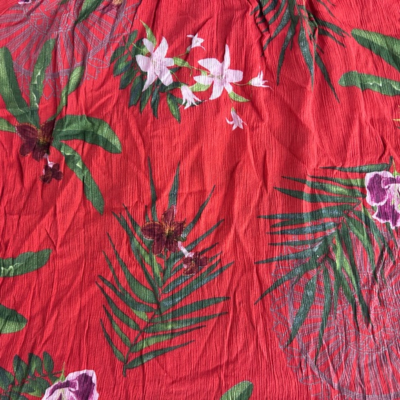 Desigual Smocked Blouse with Cuffed Sleeves